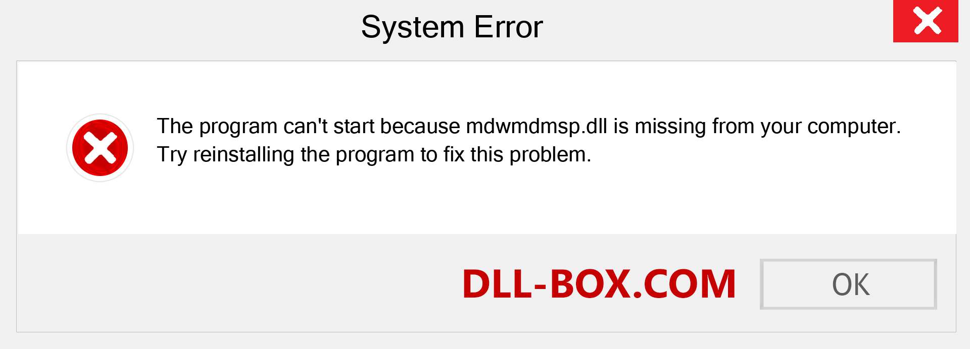  mdwmdmsp.dll file is missing?. Download for Windows 7, 8, 10 - Fix  mdwmdmsp dll Missing Error on Windows, photos, images